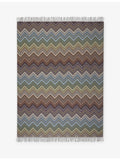 Missoni Home Perseo chevron wool throw 130cm by 190cm (British brand)