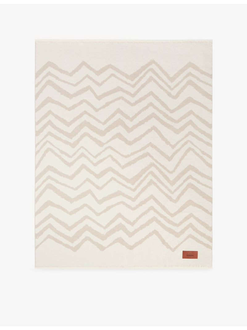 Missoni Home wool throw chevron pattern 135cmx180cm, UK version