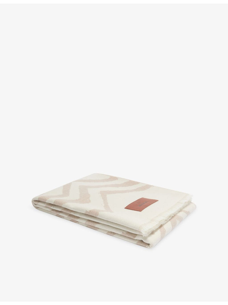 Missoni Home wool throw chevron pattern 135cmx180cm, UK version