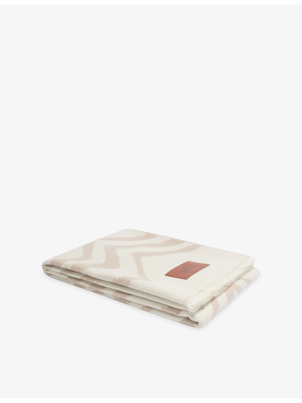 Missoni Home wool throw chevron pattern 135cmx180cm, UK version