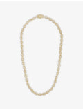 GLD Valentina Iced 18ct gold plated chain (British brand)