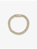18ct gold plated Cuban bracelet 85mm - British product
