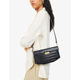 TOTEME mini lizard-effect leather cross-body bag - British product