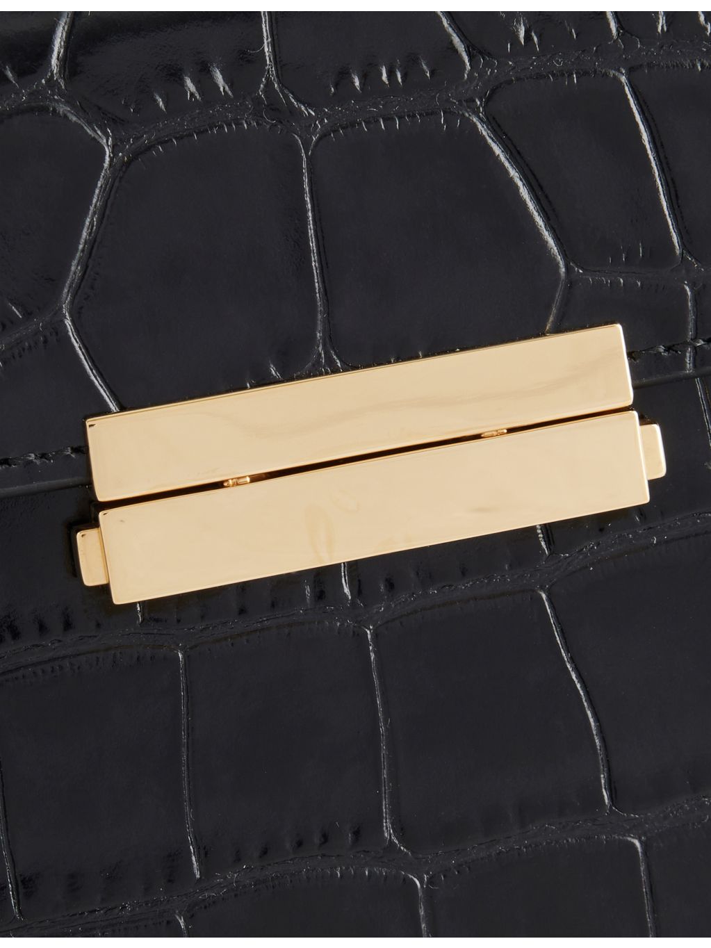 TOTEME mini lizard-effect leather cross-body bag - British product