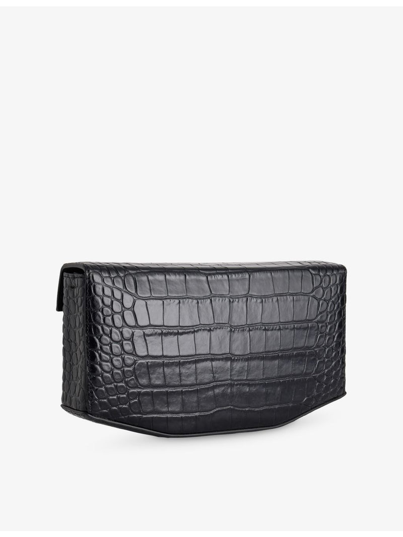 TOTEME mini lizard-effect leather cross-body bag - British product