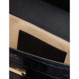 TOTEME mini lizard-effect leather cross-body bag - British product