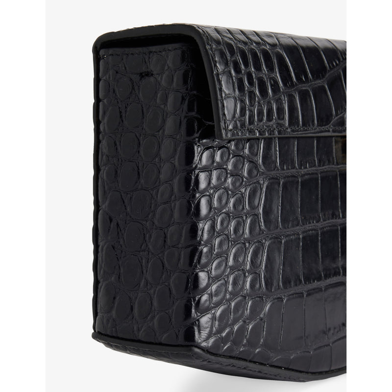 TOTEME mini lizard-effect leather cross-body bag - British product