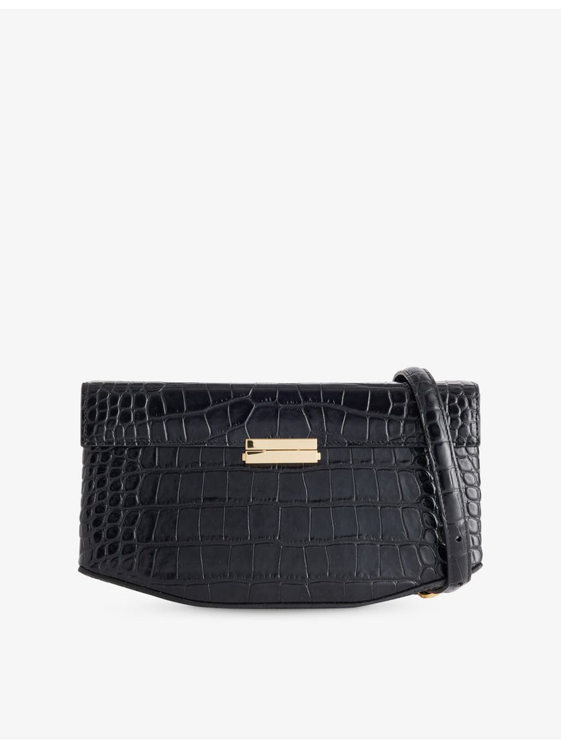 TOTEME mini lizard-effect leather cross-body bag - British product