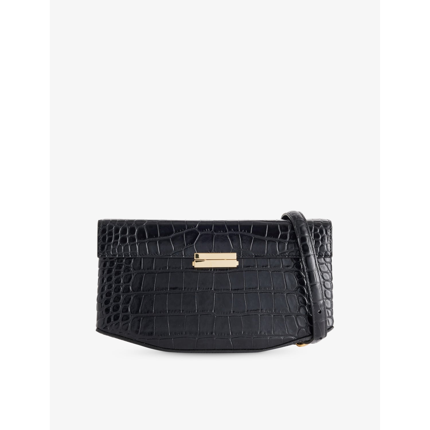 TOTEME mini lizard-effect leather cross-body bag - British product