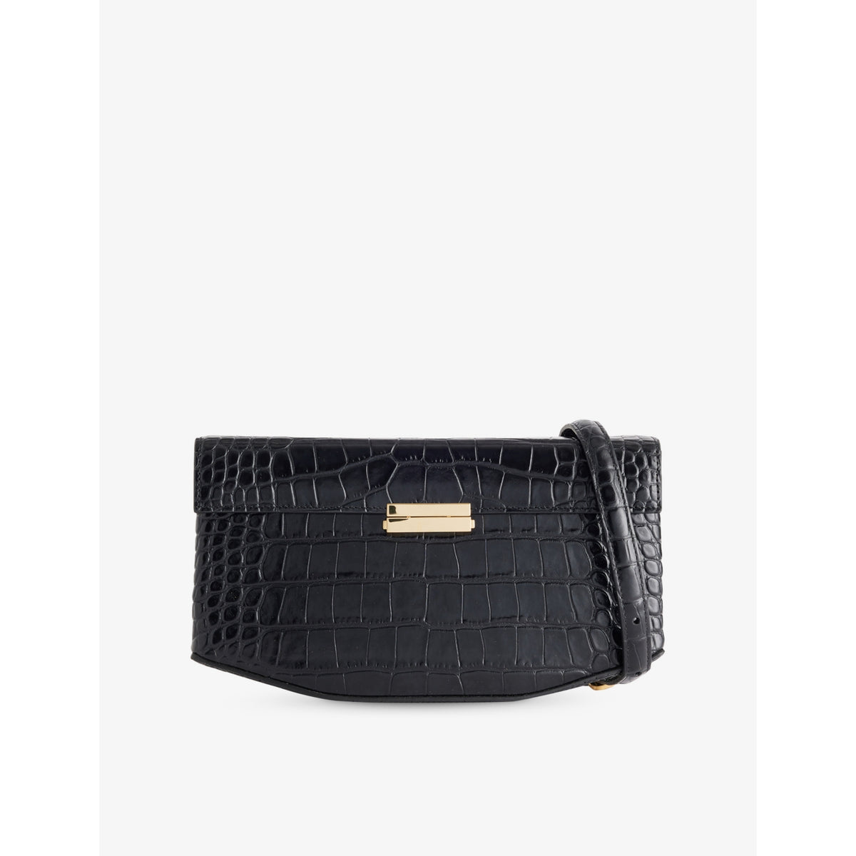 TOTEME mini lizard-effect leather cross-body bag - British product