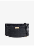 TOTEME mini lizard-effect leather cross-body bag - British product