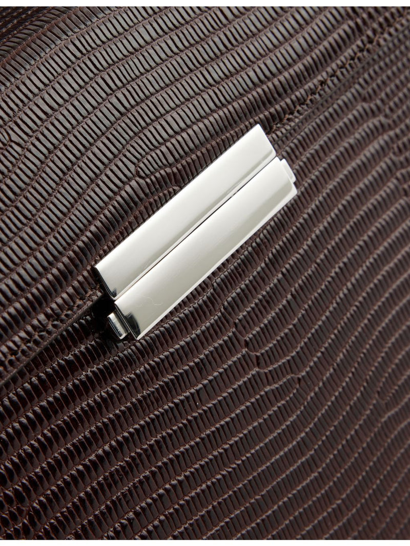 Totême Clip Lizard leather shoulder bag (British brand)