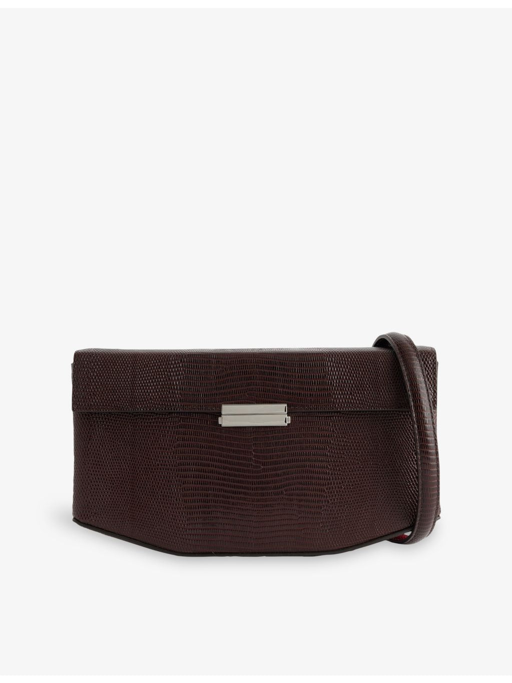 Totême Clip Lizard leather shoulder bag (British brand)