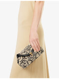 Totême Mini T-Lock woven clutch bag 20cm (British brand)