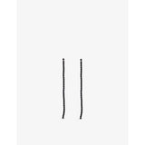 Annika Inez sterling silver riverstone drop earrings 14cm, UK version