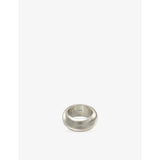 Large Elongated Ellipse Sterling-Silver Earrings - M