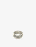 Annika Inez Large Elongated Ellipse Sterling Silver Earrings