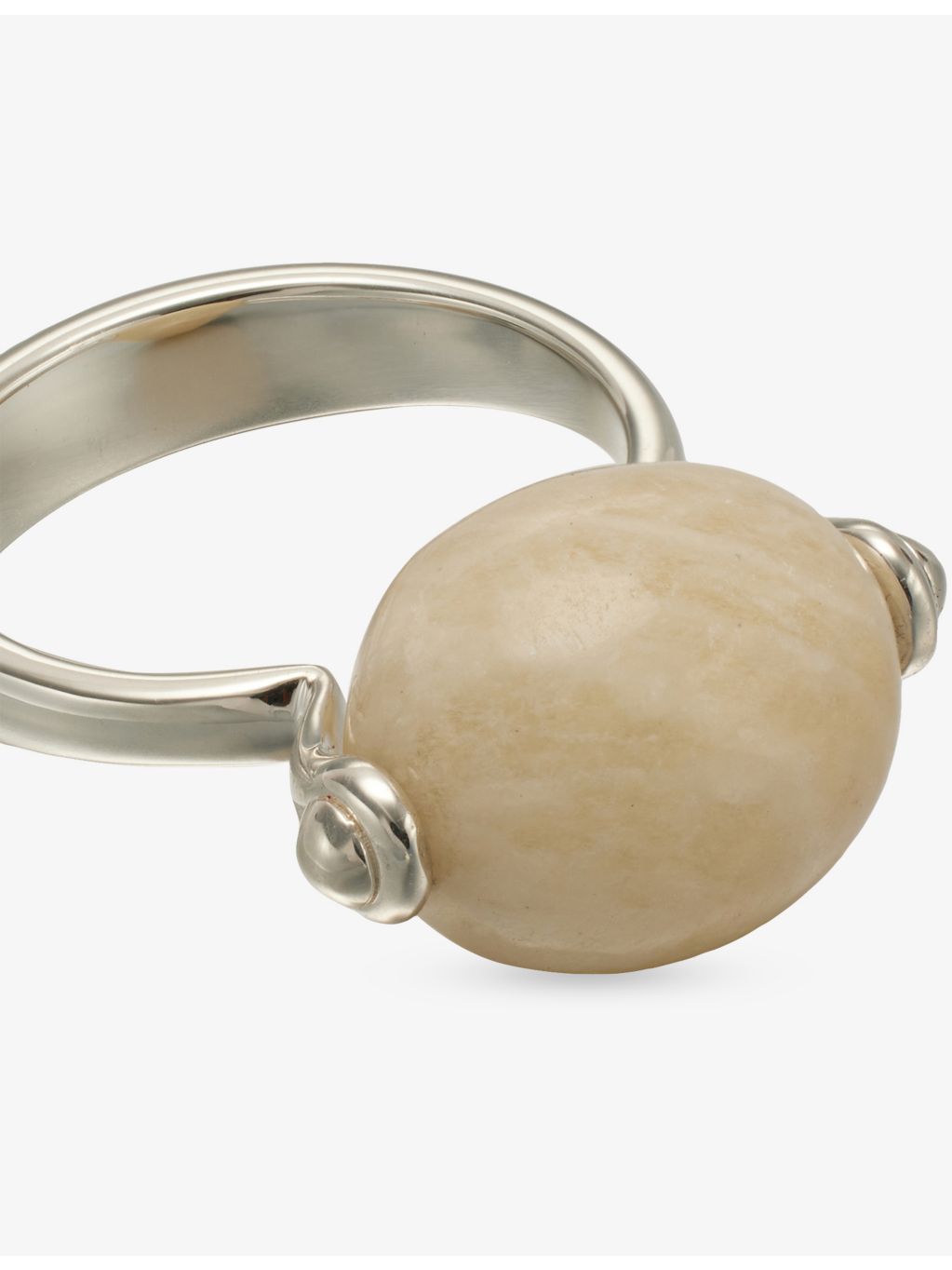 Anni Kainez sterling silver ring small stone ellipse - British product