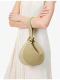AMANU Mini Zambia leather pouchette bag (British brand)