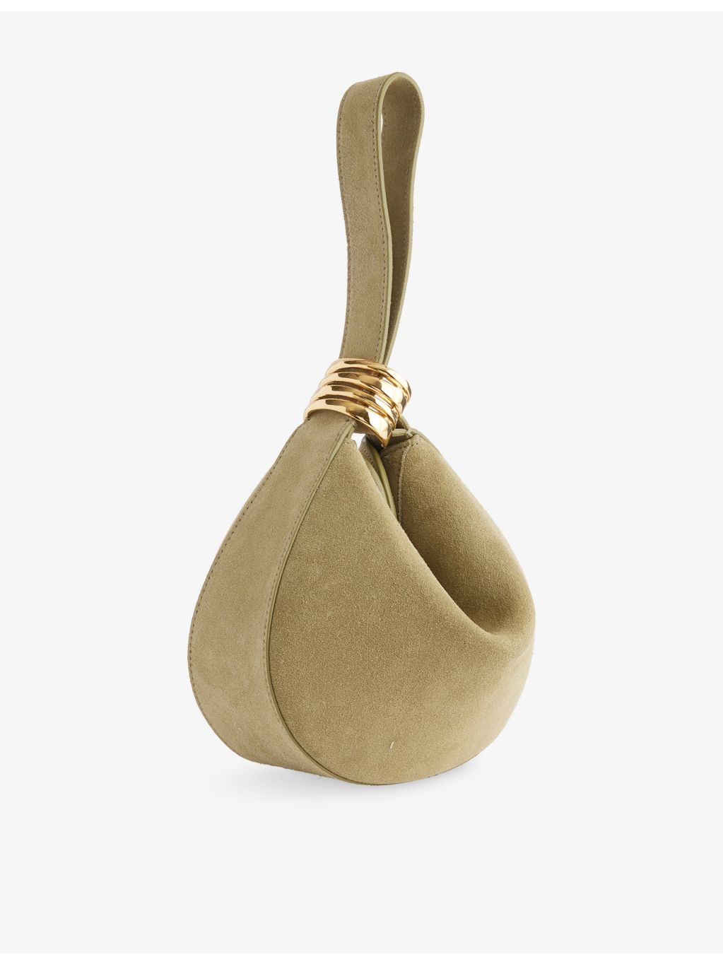 AMANU Mini Zambia leather pouchette bag (British brand)