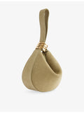 AMANU Mini Zambia leather pouchette bag (British brand)