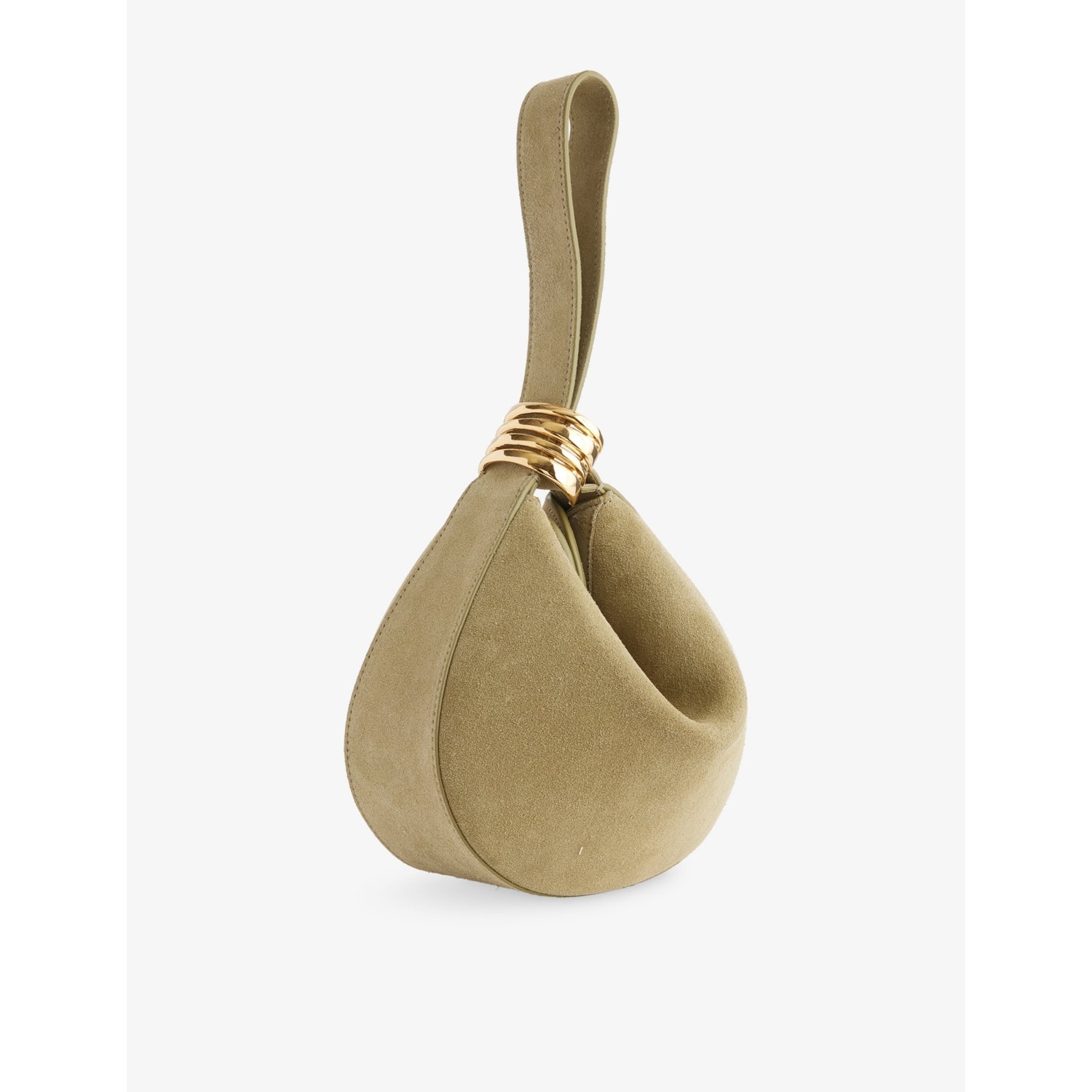 AMANU Mini Zambia leather pouchette bag (British brand)