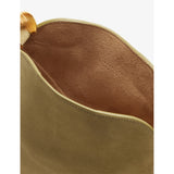 AMANU Mini Zambia leather pouchette bag (British brand)