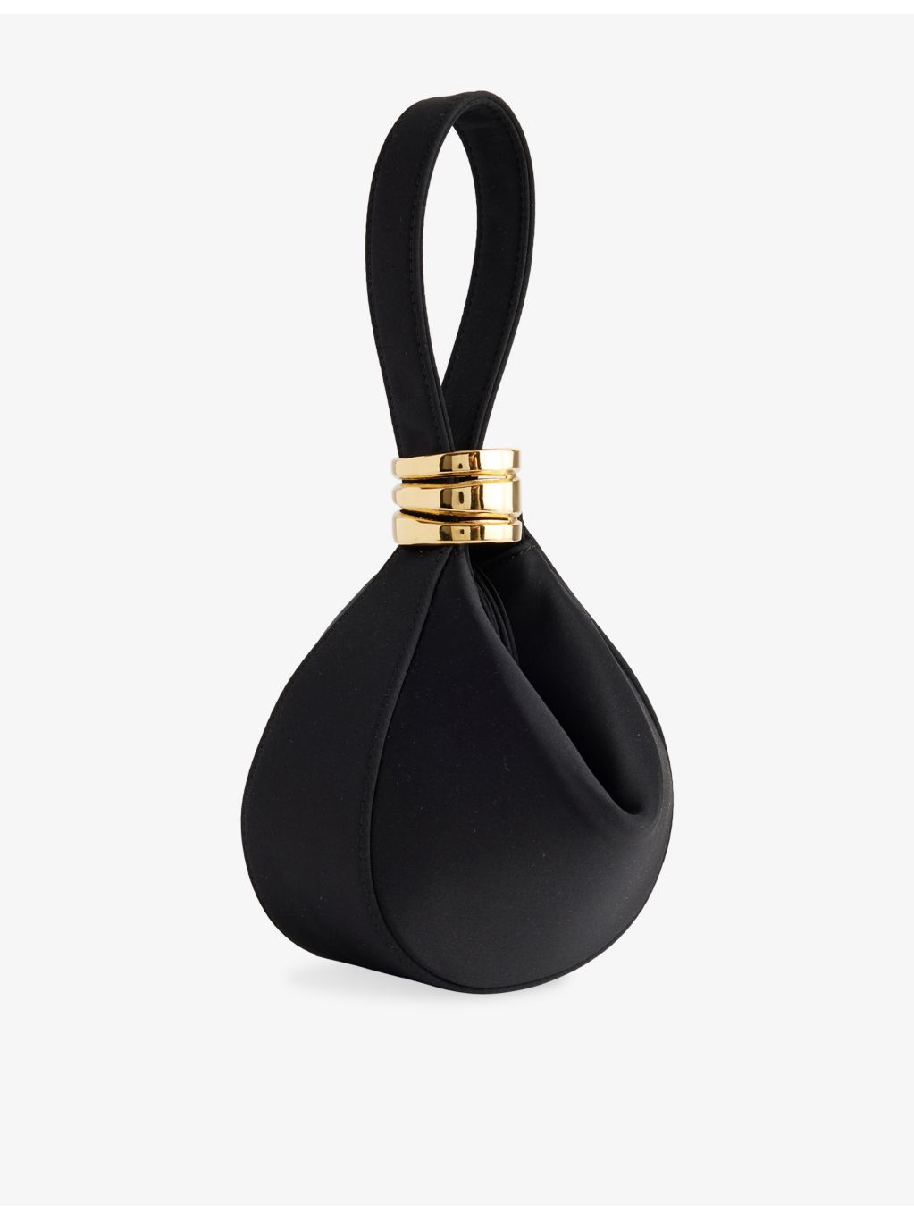 AMANU Mini Zambia satin pouchette bag - British product
