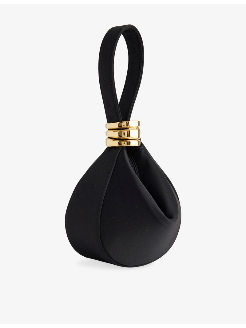 AMANU Mini Zambia satin pouchette bag - British product