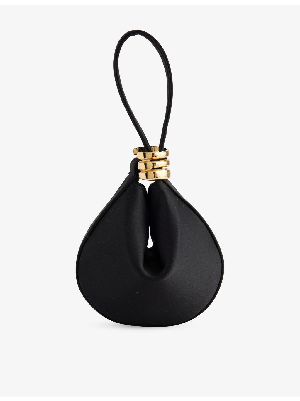 AMANU Mini Zambia satin pouchette bag - British product