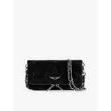 Zadig&Voltaire Rock Nano Mini Suede Western Clutch Bag