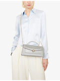 Bvlgari Serpenti Forever elongated metallic top-handle bag (British brand)