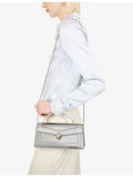 Bvlgari Serpenti Forever elongated metallic top-handle bag (British brand)