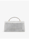 Bvlgari Serpenti Forever elongated metallic top-handle bag (British brand)