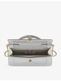 Bvlgari Serpenti Forever elongated metallic top-handle bag (British brand)