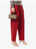 Café mini cheetah-print calf-hair shoulder bag - British product