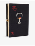 Olympia Le-Tan embroidered book clutch bag - British product