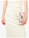 Olympia Le-Tan embroidered book clutch bag, imported from the UK