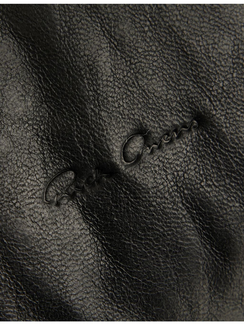 Rick Owens Pillow leather shoulder bag with magnetic fastening - British product