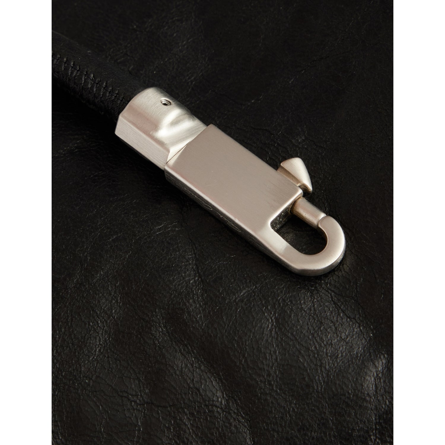 Rick Owens Pillow leather shoulder bag with magnetic fastening - British product