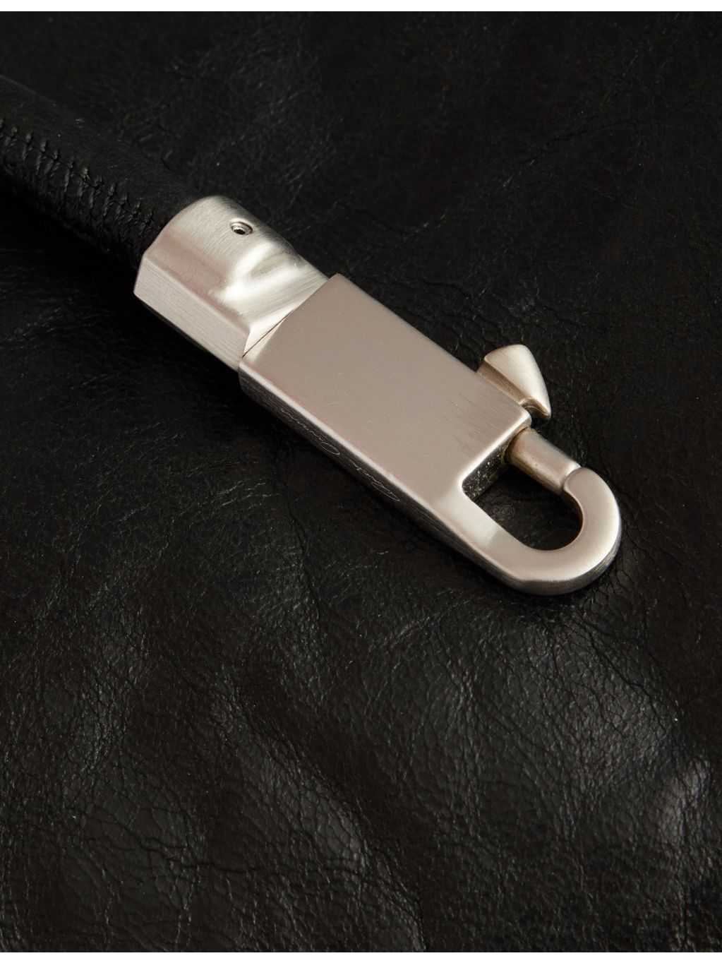 Rick Owens Pillow leather shoulder bag with magnetic fastening - British product