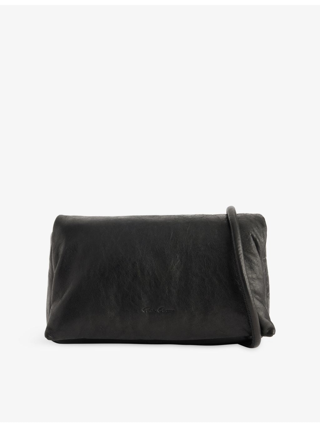 Rick Owens Pillow leather shoulder bag with magnetic fastening - British product