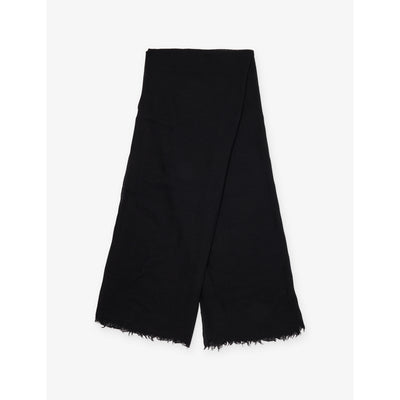 selfridges Rick Owens Emily Wool Silk Cashmere Scarf 140 x 200 cm- Buy online at McGrocer