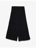 Rick Owens Emily scarf in wool silk cashmere, 140x200cm - British product