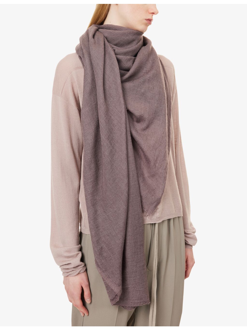 Rick Owens Emily scarf 140 x 200 cm - British product