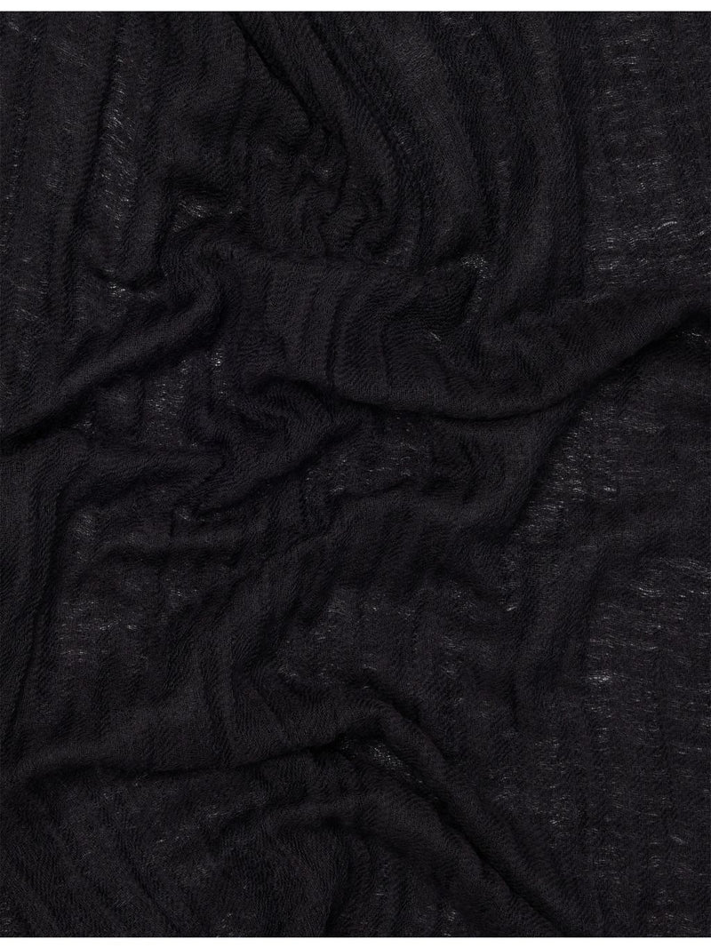 Rick Owens Giglio wool cashmere scarf 200cm, imported from the UK