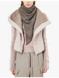 Rick Owens Giglio wool and cashmere scarf, imported from the UK