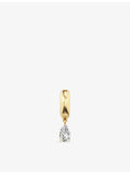 PHORIA pear drop ear cuff 18ct gold vermeil sterling silver, imported from the UK