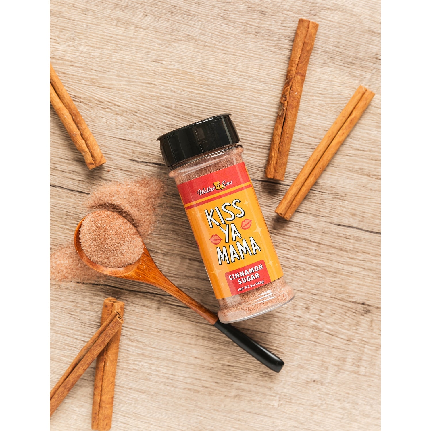 Kiss Ya Mama ground cinnamon sugar 141g (British brand)