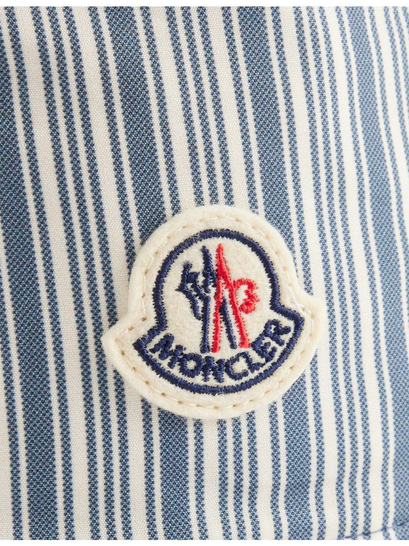 Moncler striped cotton bucket hat - British product